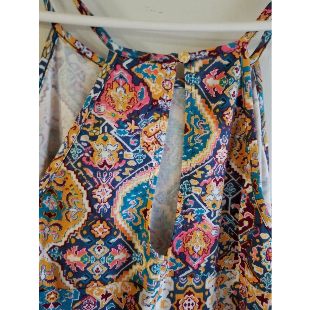 Pattern plus size tank top dress - Picture 5 of 6